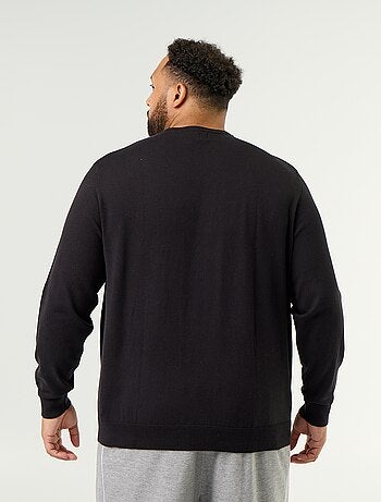 Pull col rond en fine jauge