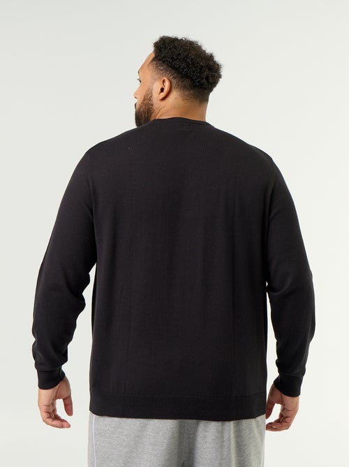 Pull col rond en fine jauge - Kiabi Pull col rond en fine jauge - Kiabi
