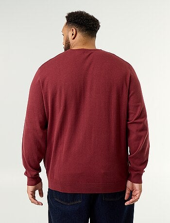 Pull col rond en fine jauge