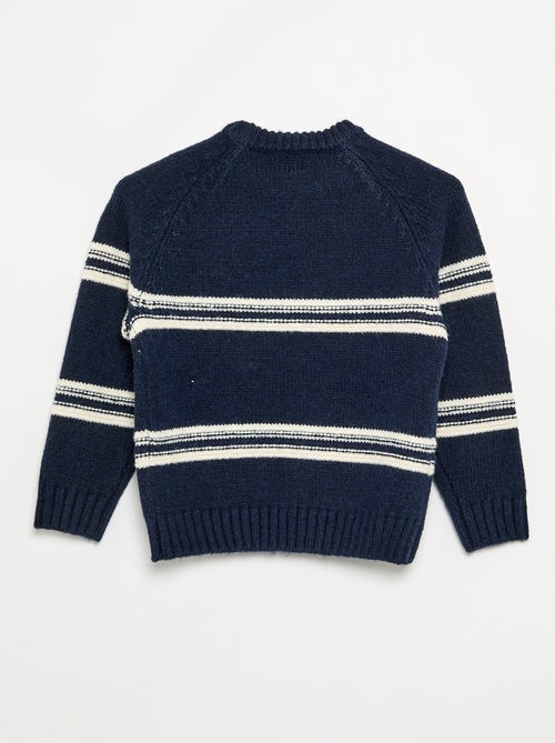 Pull col rond en maille - Kiabi Pull col rond en maille - Kiabi