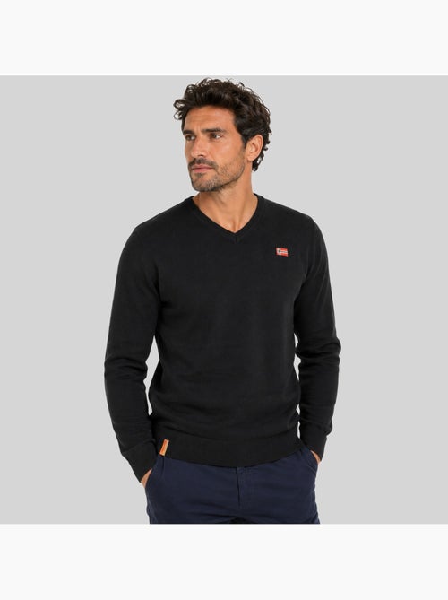 Pull col rond felin – geographical norway - Kiabi