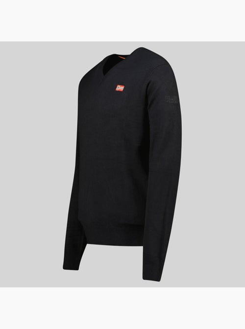 Pull col rond felin – geographical norway - Kiabi