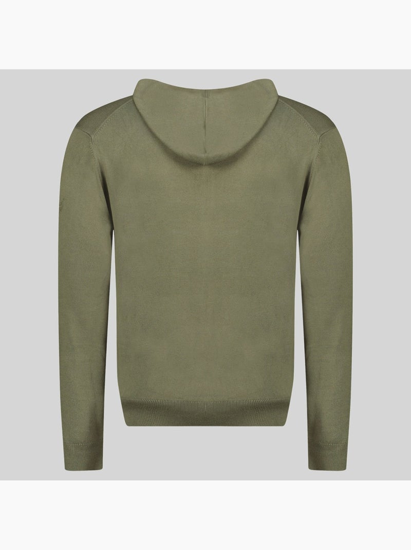 Pull col rond felinood – geographical norway Vert olive - Kiabi