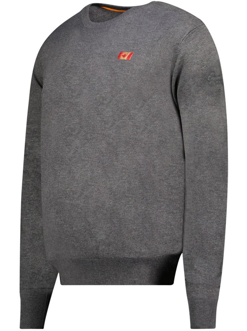Pull col rond ferasmeak – canadian peak Bleu marine - Kiabi