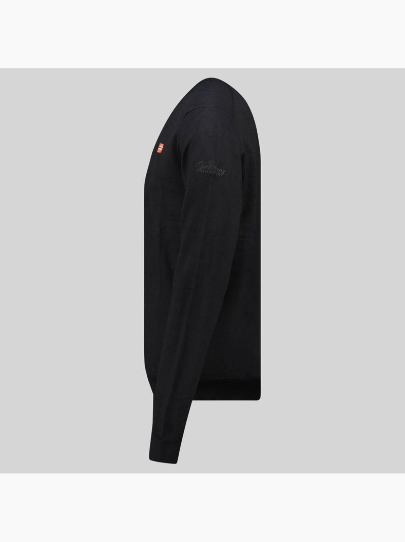Pull col rond ferasmo – geographical norway Noir - Kiabi