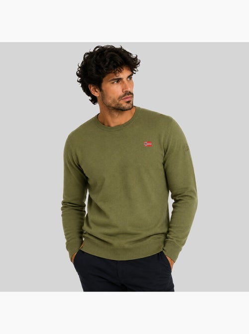 Pull col rond ferasmo – geographical norway - Kiabi