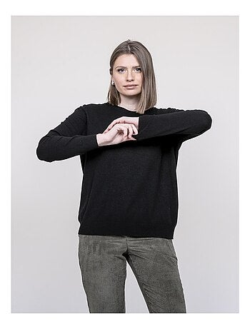 Pull col rond katolie
