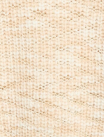 Pull col rond manches longues