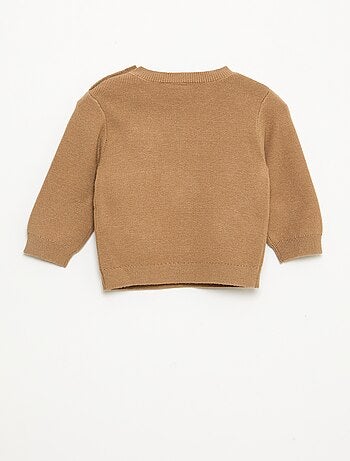 Pull col rond tricot 'Disney' 'Dalmatien'