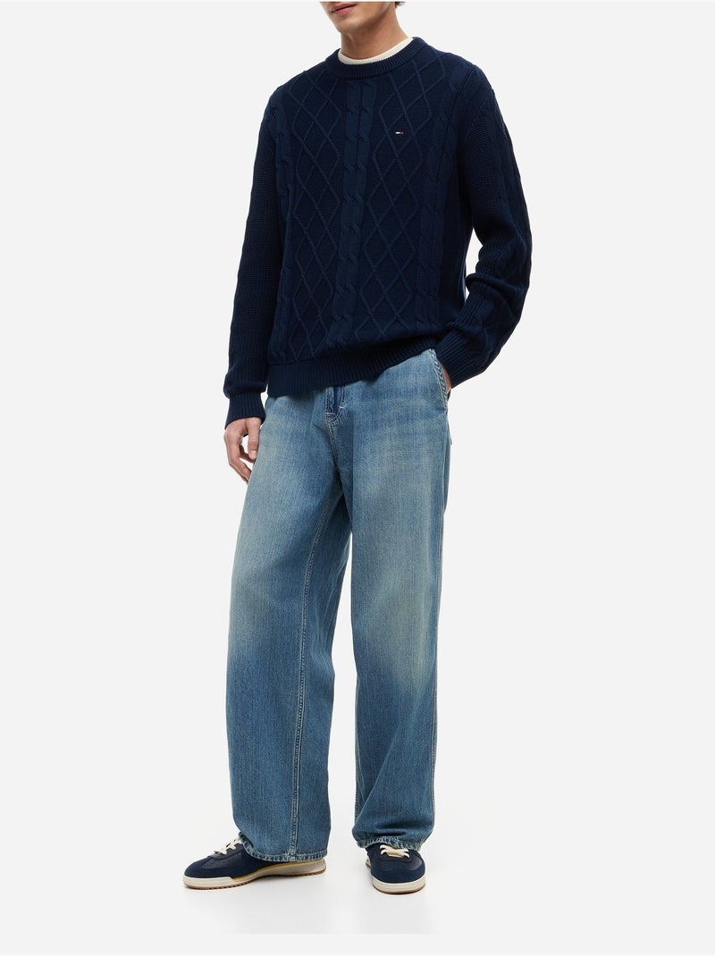 Pull col roulé - tommy jeans Bleu marine - Kiabi