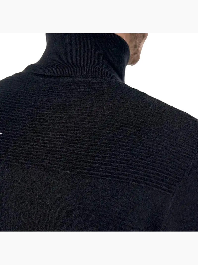 Pull Col Roulé Homme Kaporal Noir - Kiabi