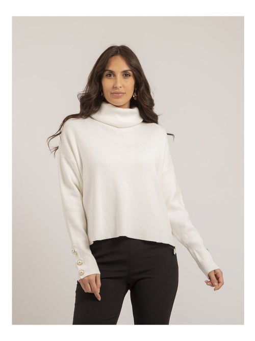 Pull col roulé kady - Kiabi Pull col roulé kady - Kiabi