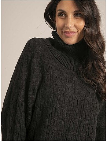 Pull col roulé kalore