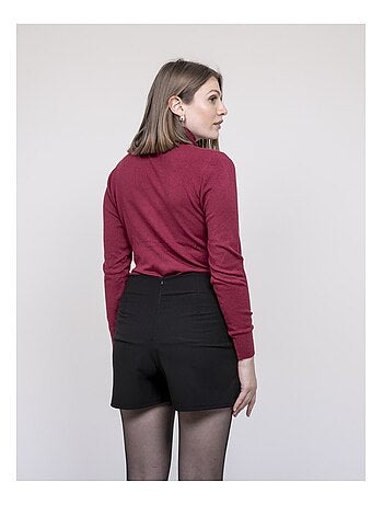 Pull col roulé kantara