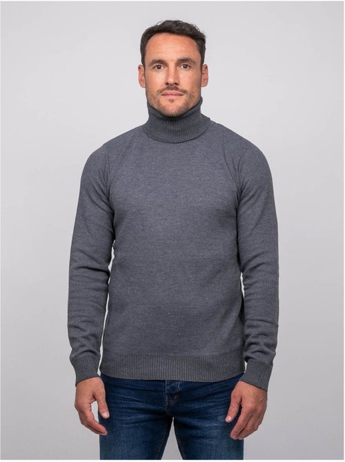 Pull col roulé larlequin - Kiabi Pull col roulé larlequin - Kiabi