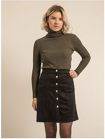 Pull col roulé texturé kilanie
