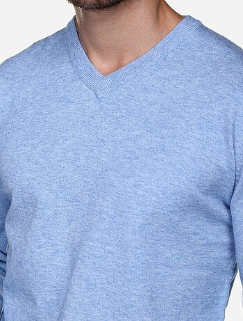 Pull col v - Yves Enzo