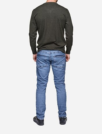Pull col v - Yves Enzo