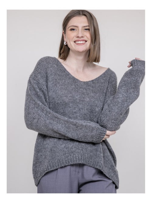 Pull col v kloriane - Kiabi