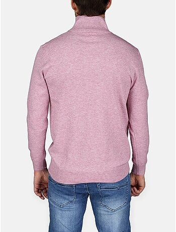 Pull col montant zippé - Yves Enzo