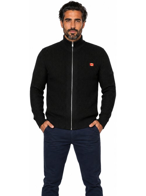 Pull col zippé flexibleak – canadian peak - Kiabi