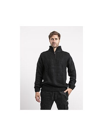 Pull col zippé logipal
