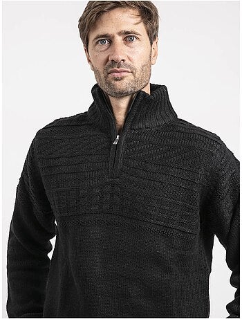 Pull col zippé logipal