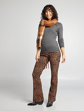 Pull d'allaitement avec ouverture zippée