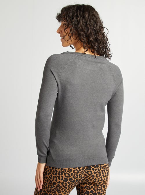 Pull d'allaitement avec ouverture zippée - Kiabi