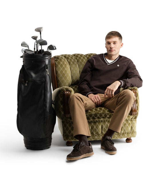 Pull de golf coupe-vent homme golf homme stinger dark - Kiabi