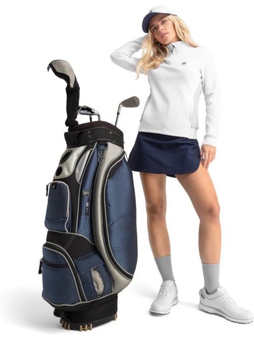Pull de golf demi-zip femme golf femme caddy - Kiabi