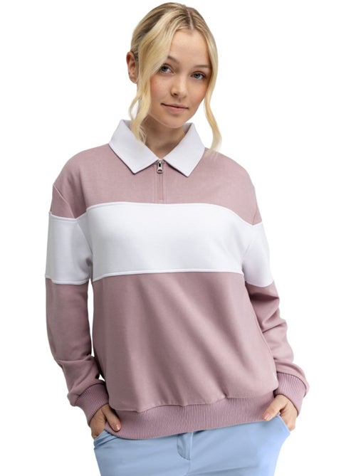 Pull de golf demi-zip femme golf femme eagle-w - Kiabi