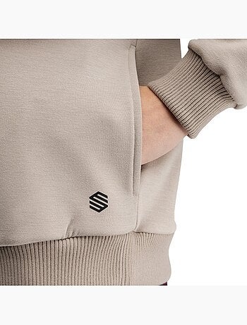 Pull de golf demi-zip femme golf femme eagle-w sand