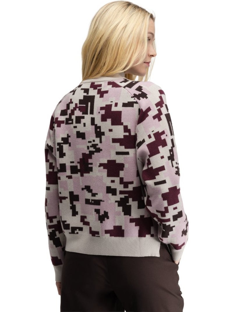 Pull de golf demi-zip femme golf femme fade-w Rose - Kiabi
