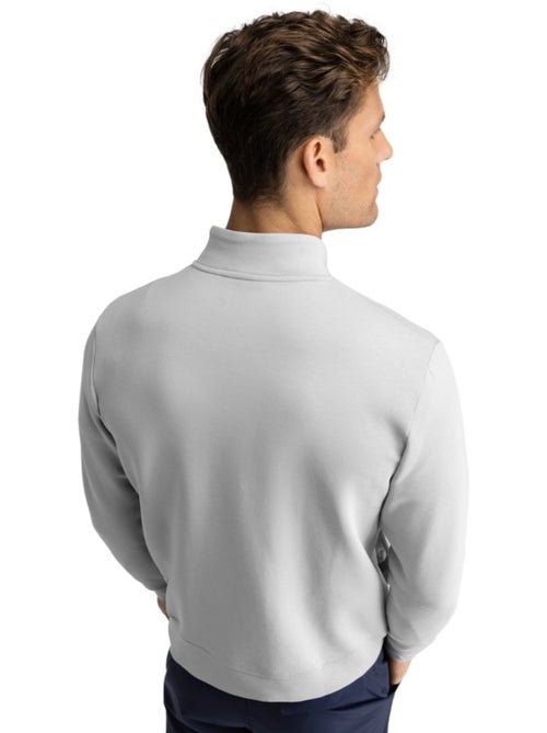 Pull de golf demi-zip homme golf homme divot gray - Kiabi
