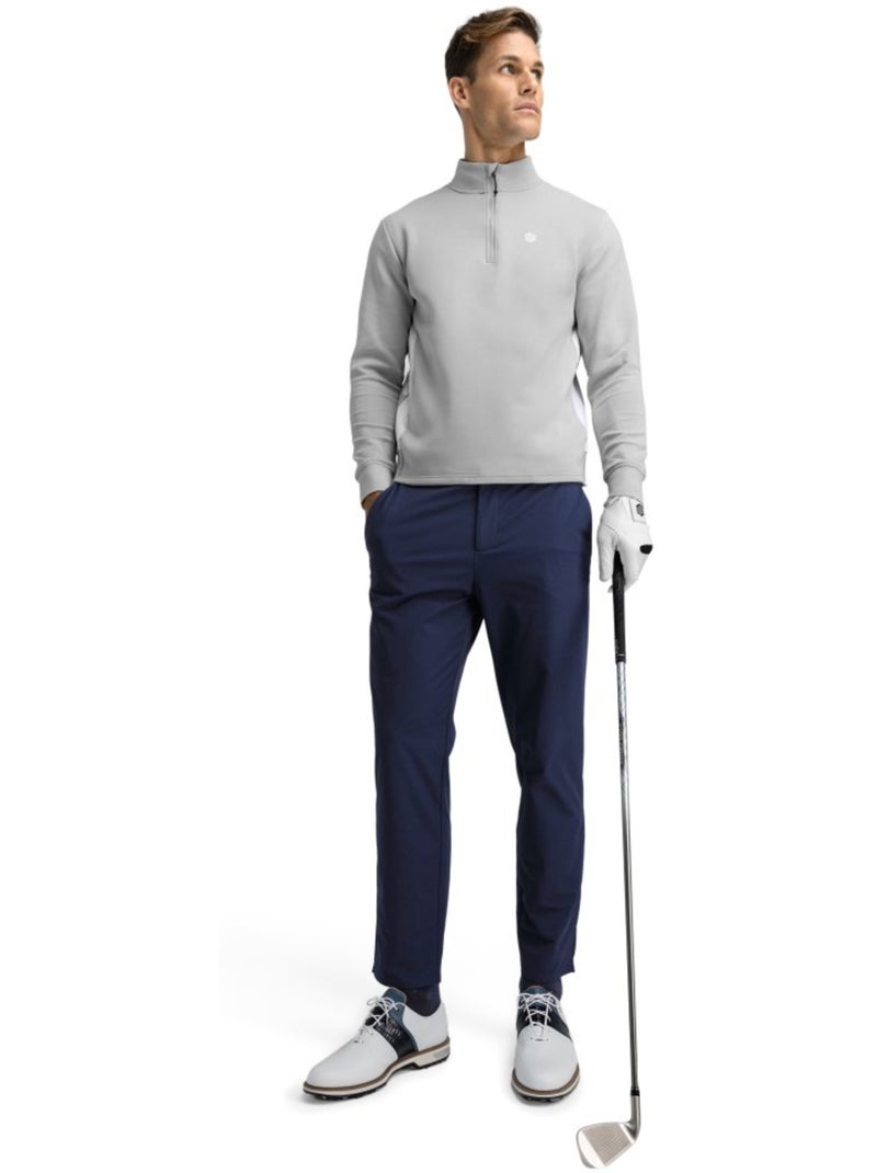 Pull de golf demi-zip homme golf homme divot gray Blanc Gris - Kiabi