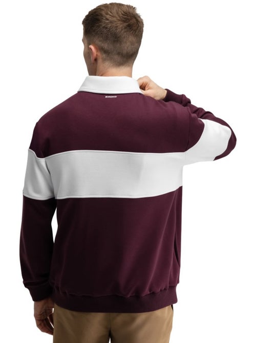 Pull de golf demi-zip homme golf homme eagle cherry - Kiabi