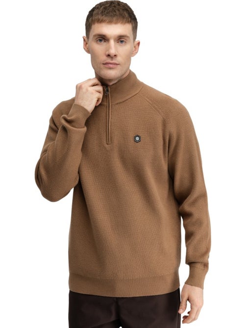 Pull de golf demi-zip homme golf homme fade - Kiabi