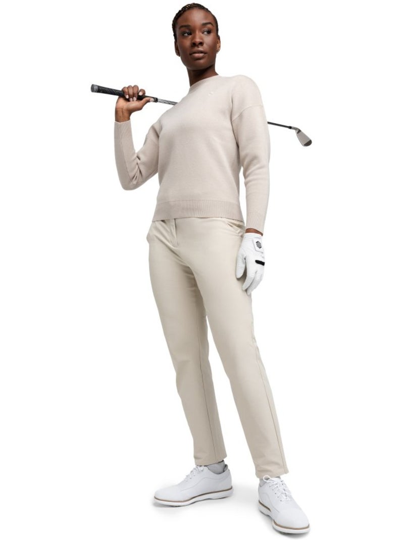 Pull de golf femme golf femme birdie sand Beige - Kiabi