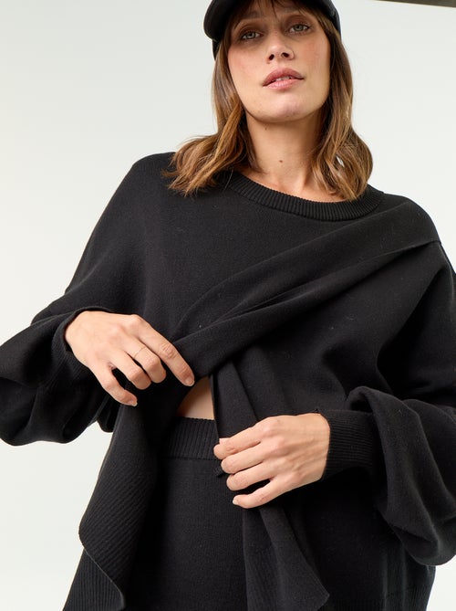 Pull de maternité uni - Kiabi