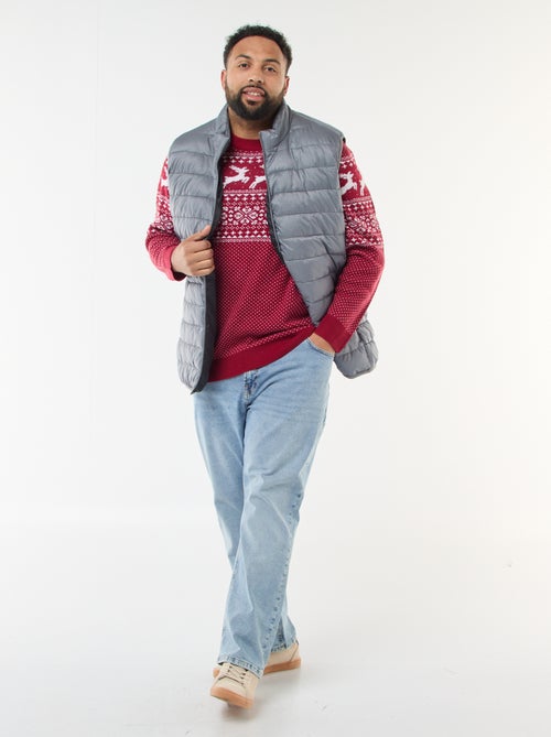 Pull de Noël à motif - Kiabi