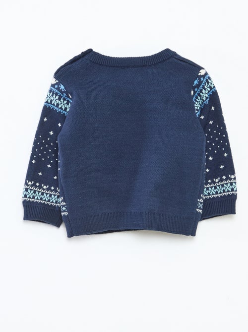 Pull de Noël 'Disney' 'Stitch' en maille - Kiabi