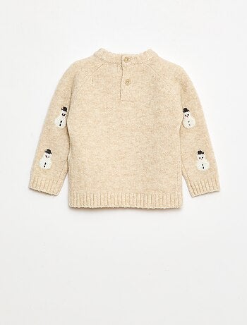 Pull de Noël doux animé fantaisie