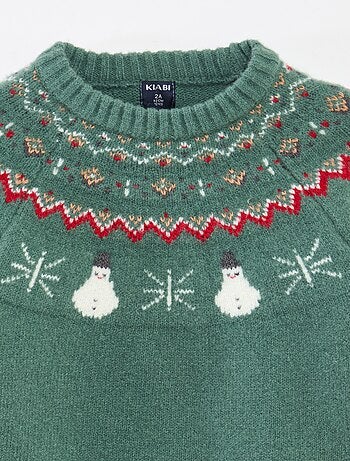 Pull de Noël doux animé fantaisie