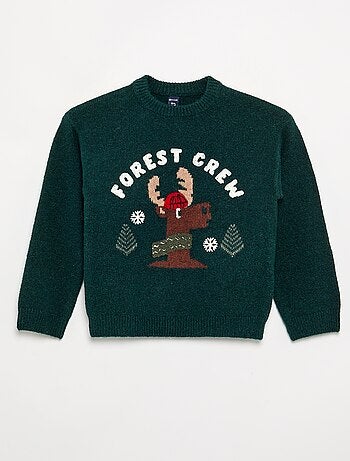 Pull de Noël en grosse jauge