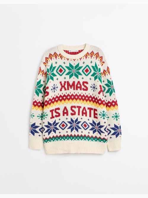 Pull de noël en maille, mo fashion - Kiabi Pull de noël en maille, mo fashion - Kiabi