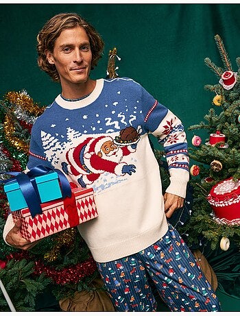 Pull de noël en maille, mo fashion