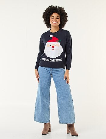 Pull de Noël imprimé