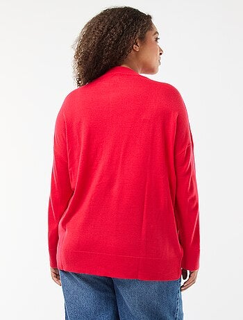 Pull de Noël imprimé 'renne'