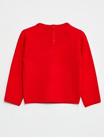 Pull de Noël imprimé